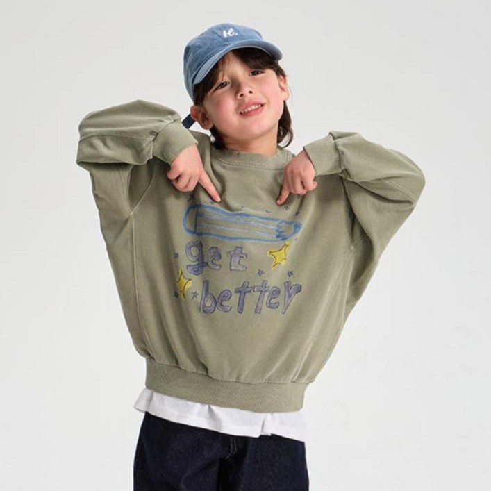 보이티브 홉스 피그먼트 맨투맨 V1167