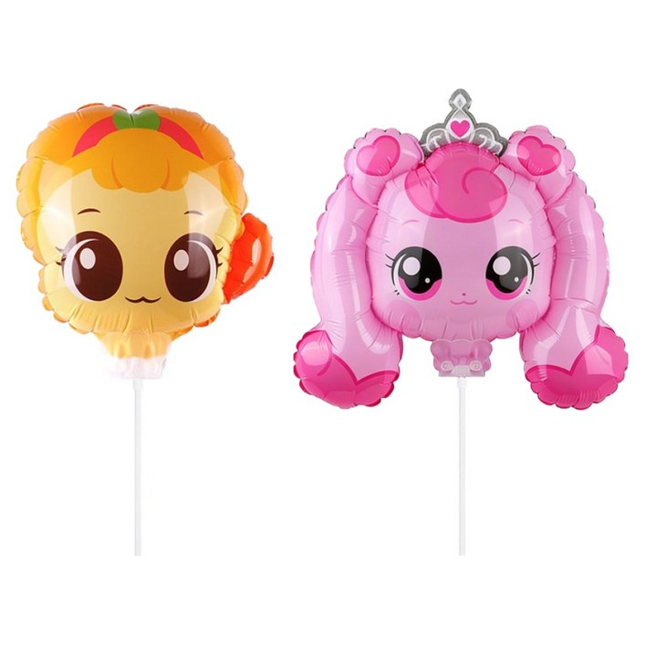 파티쇼 캐치티니핑 어린이날 캐릭터 스틱 풍선 2종 세트