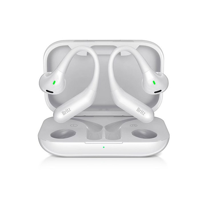 브리츠 V5.4 오픈형 블루투스 이어폰, Fit5 Pro, White