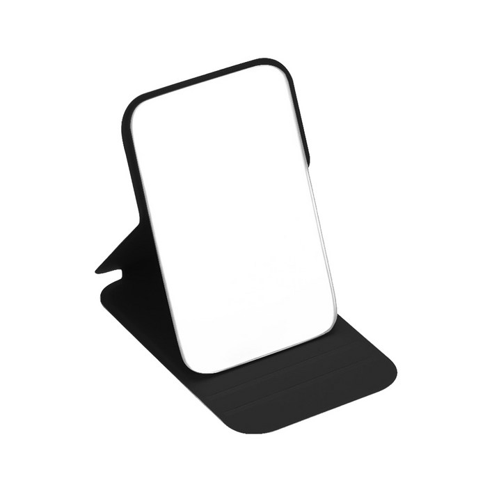 쿠쏘 휴대용 미니 접이식 탁상거울, 엘레강스 블랙