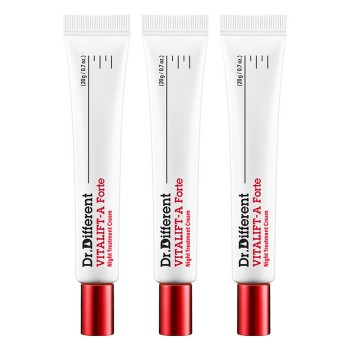 닥터디퍼런트 비타리프트 에이 포르테 나이트크림, 20g, 3개