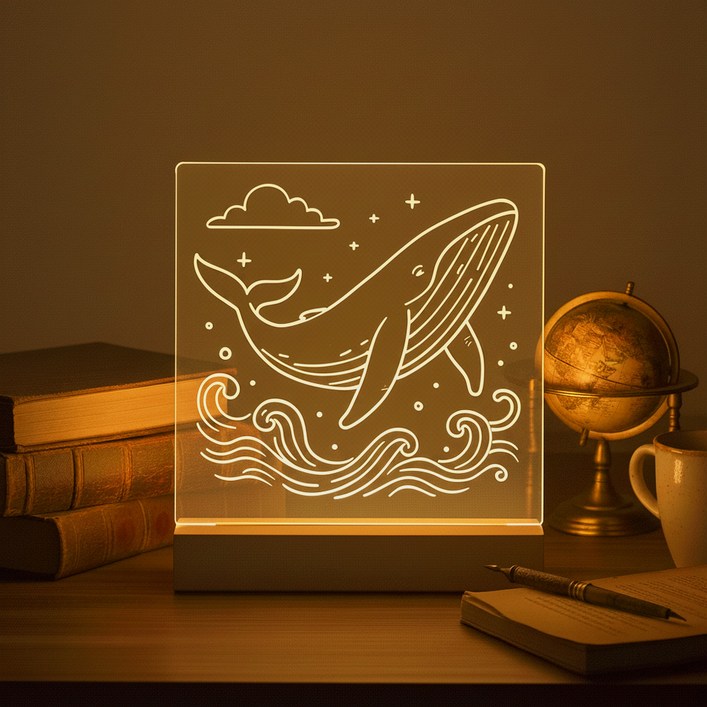 루아즈 아크릴 무드등 네온사인 만들기 미니 세트형