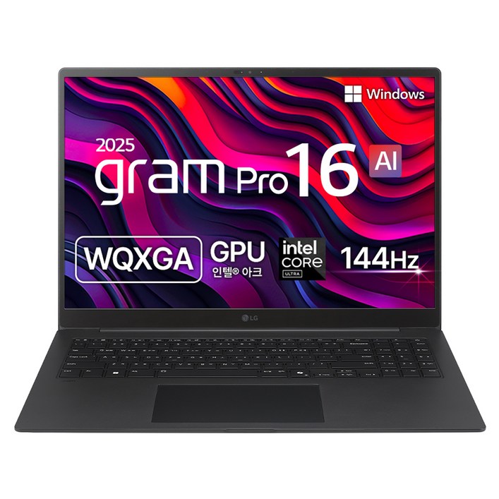 LG전자 2025 그램 프로 16 코어Ultra5 방문설치, 메탈 그레이, 16Z90TS-GS56K, 256GB, 16GB, WIN11 Home