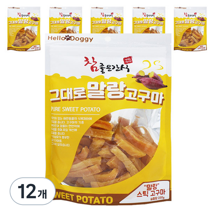 참좋은간식 강아지 그대로 말랑 고구마 스틱