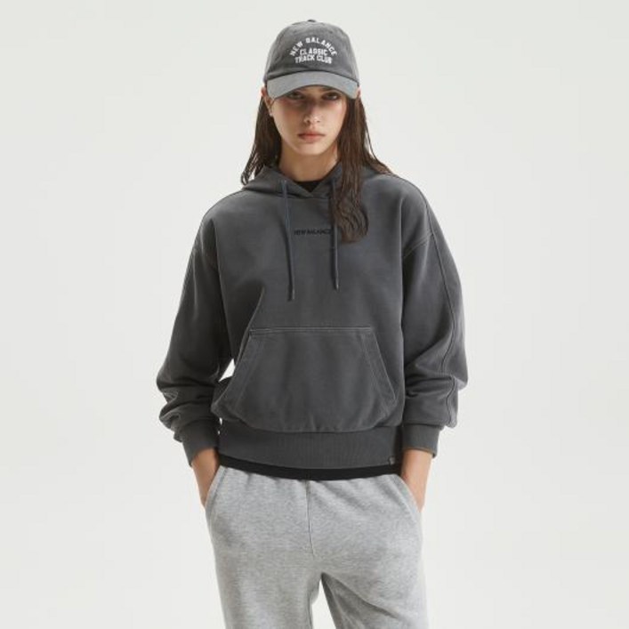 뉴발란스 W 에센셜 다잉 후드티 NBN0F4W922