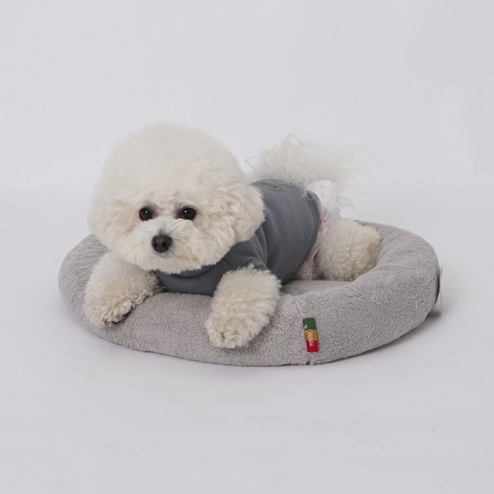 레드퍼피 반려동물 데일리 원형 쿠션