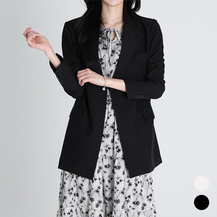 모이르벨라 여성용 원버튼 테일러 자켓 O26SS2A2653
