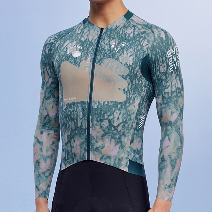 EVR 남성용 익스플로어 자전거 긴팔 져지 KX2412B