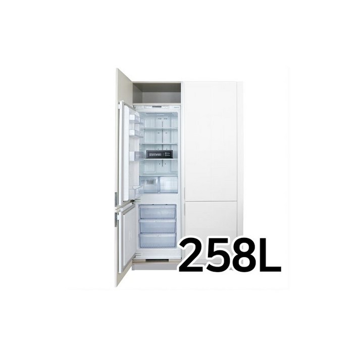 [삼성전자] RL2640YBBEC 일반냉장고 2도어 258L 빌트인 상냉장하냉동 5등급 폐가전수거 전국무료배송