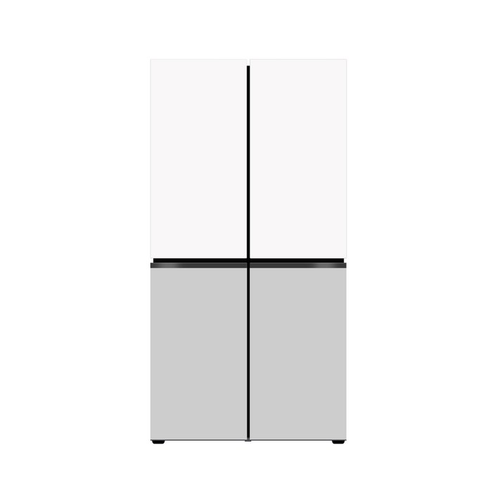 [색상선택형] LG전자 오브제컬렉션 609L 4도어 냉장고 메탈 디오스 AI 상냉장 하냉동 방문설치