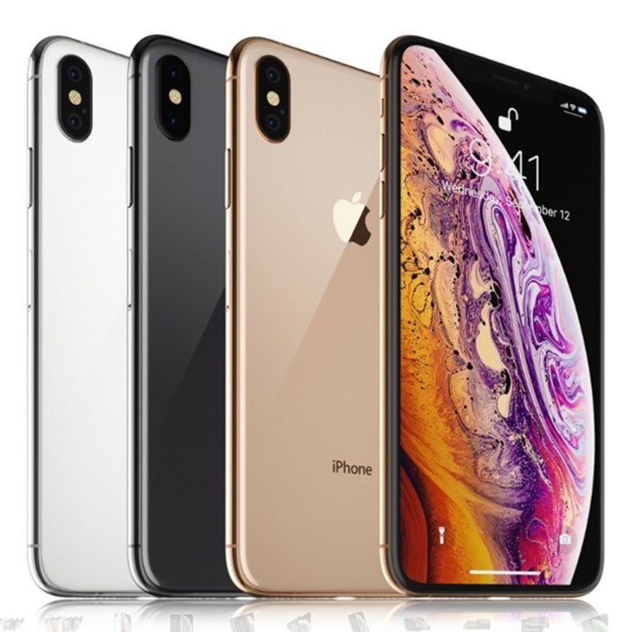 애플 아이폰 XS MAX 64GB A2101 공기계 중고폰 리퍼폰 모든 부품 100 정품, 골드, 64GB