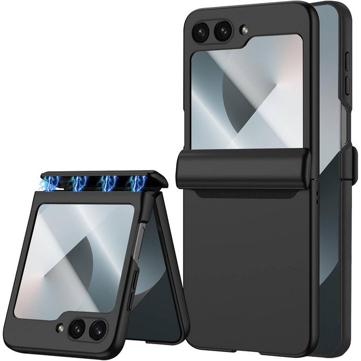 헤미션  Z플립 힌지보호 케이스 외부액정보호필름