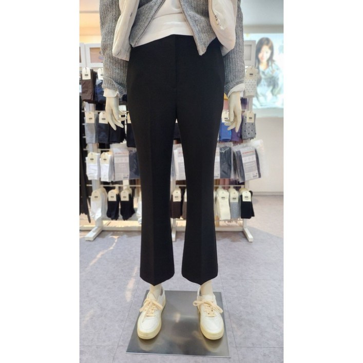 지오다노 여자 기모 부츠컷 슬랙스 팬츠 3컬러 415916