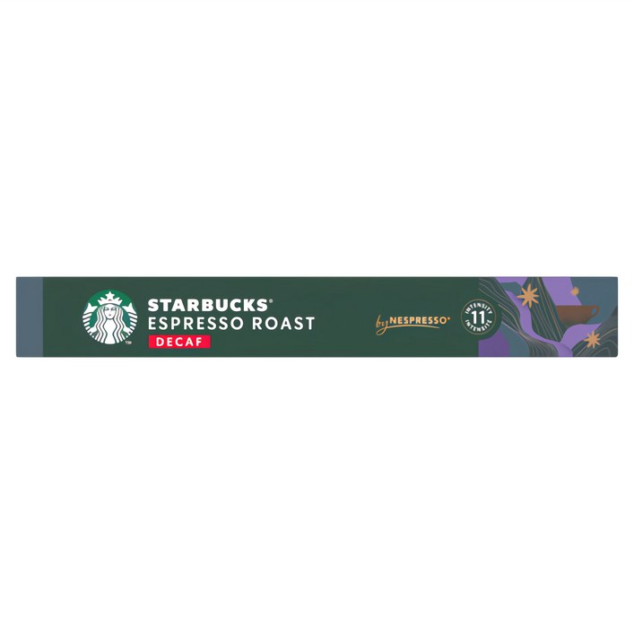 스타벅스 디카프 에스프레소 로스트 네스프레소 캡슐커피, 5.7g, 10개입, 1개