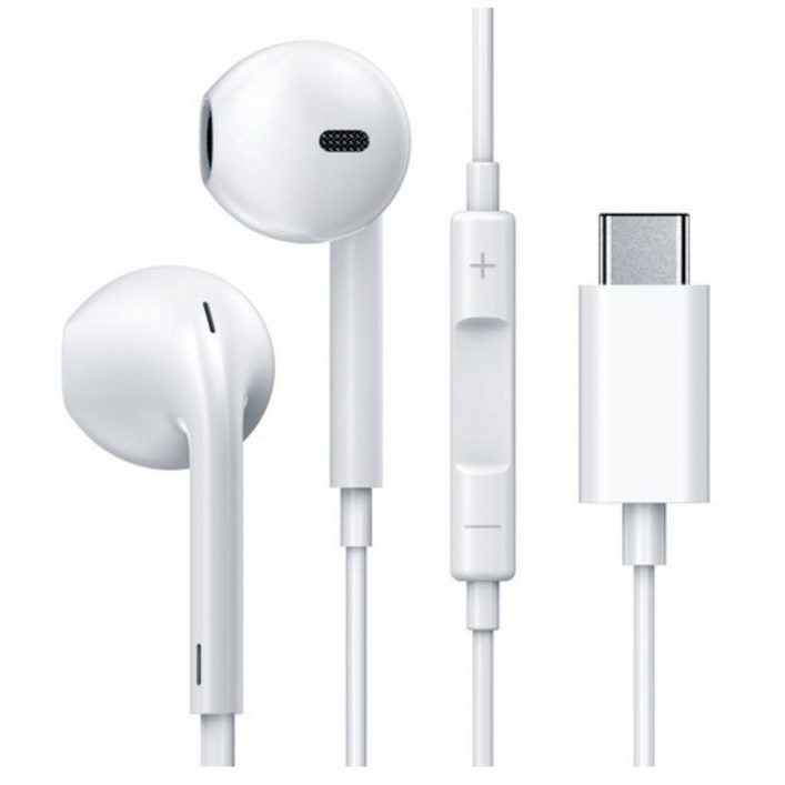 프라임큐 C타입 오픈형 유선 이어폰