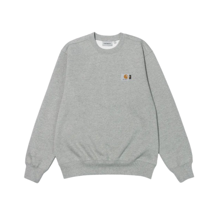 무료배송 정품보증 Carhartt WIP X IAB Studio Pocket Sweatshirt Grey Heather 칼하트 WIP x 아이앱 스튜디오 포켓 스웻셔츠 그레