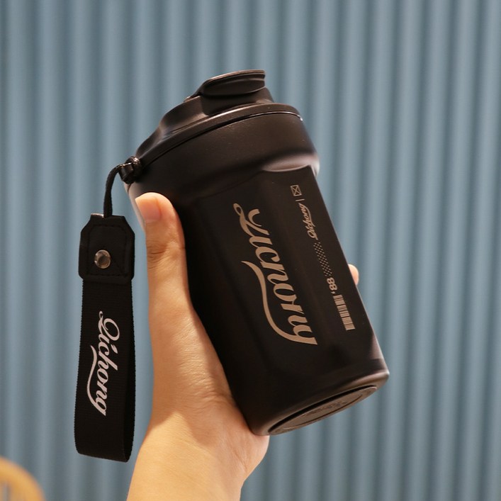 스텐머그 대용량 보온보냉 커피잔 휴대용 차량용컵 480ml
