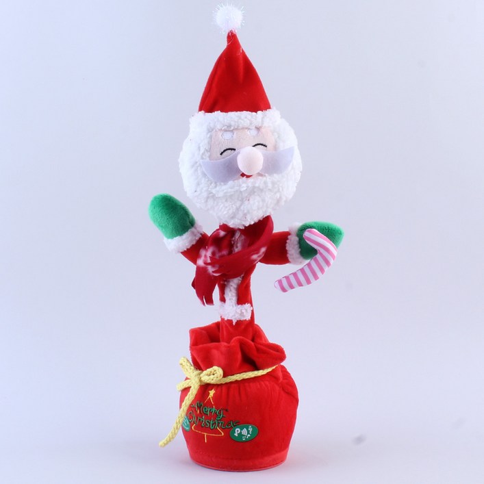 NEW 크리스마스 선인장 춤추는 인형/다양한 캐롤 음악 + 말따라하는 + 녹음 인테리어 소품 장식