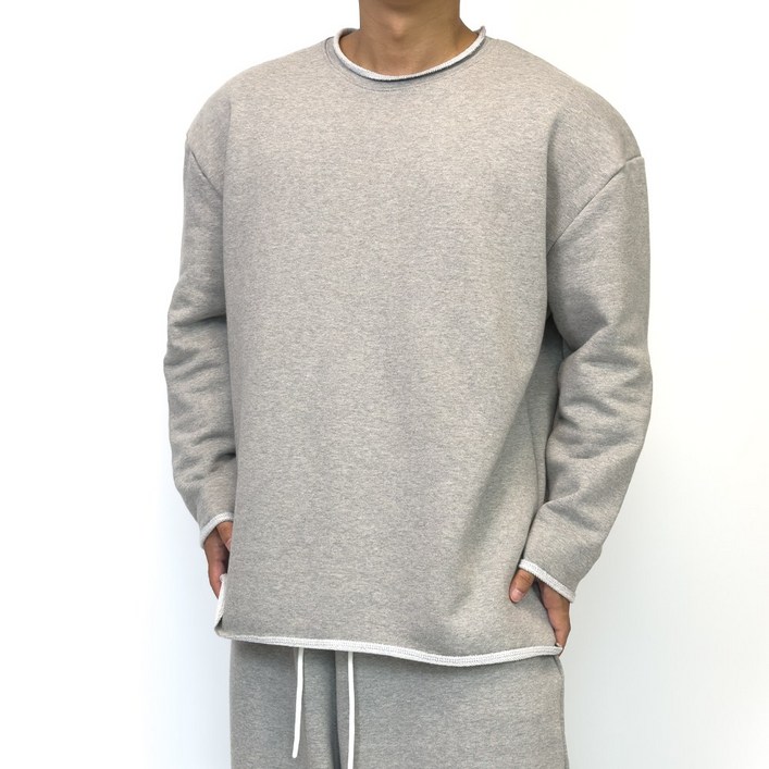 PACIENCIA 소프트엣지 오버핏 맨투맨