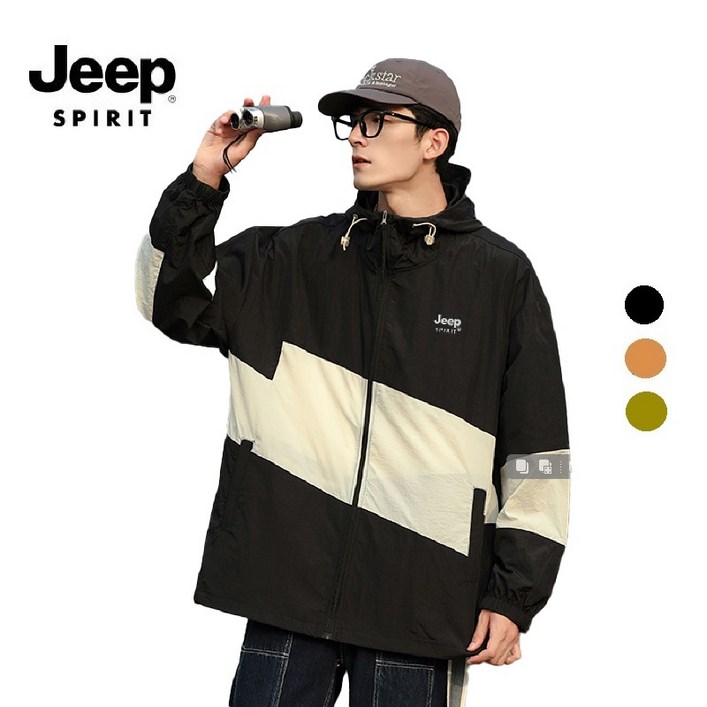 JEEP Spirit 지프 스피릿 경량바람막이 자외선차단 윈드브레이커 JP9612