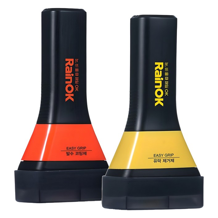 불스원 Rain OK NEW 이지그립 유막제거제 120ml 발수코팅제 120ml 세트, 1개 불스원 Rain OK NEW 이지그립 유막제거제 120ml 발수코팅제 120ml 세트, 1개
