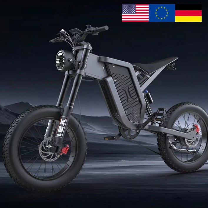 유럽 수출용 고사양 프리미엄 산악전기자전거 X21-SE, 혼합색상, 알루미늄