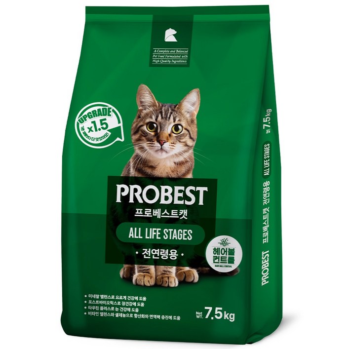 프로베스트 캣 전연령 기능성 사료, 2개, 닭, 7.5kg