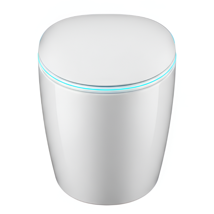 온프레 깔끔한 스마트변기 비데 LED 조명 뚜껑 전자식 소형 UV살균 자동감지 건조 살균, 고객 설치, 프리미엄, 350mm