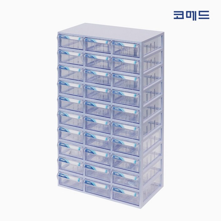 코메드 CMD530멀티박스 30칸 투명서랍장 코메드 CMD530멀티박스 30칸 투명서랍장