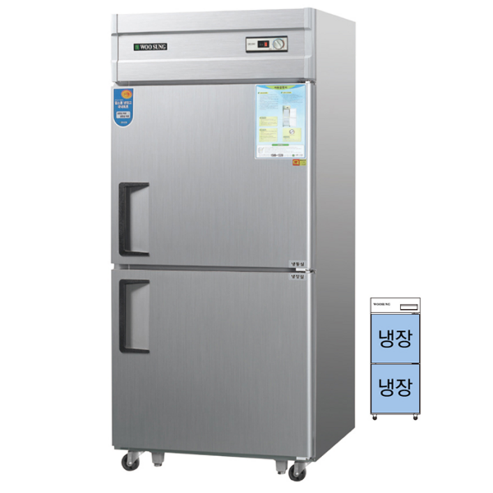 삼성비스포크냉장고 업소용냉장고 우성기업 직냉식 30박스 2도어 올냉장고 (CWS-830R) 10000원 계약금외 전액 할부