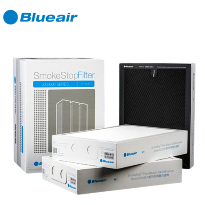 정품 블루에어 공기청정기 500600시리즈 스모크스탑 필터 501 503 505 510 550E 550EB 601 603 605 650E 680i 690i, 1세트, 정품 블루에어 500600 스모크