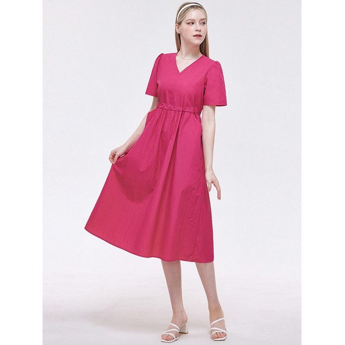 포커스 스트링 바스락 포켓 원피스VF5M1OP3271 227557