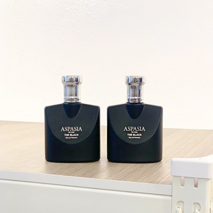 아스파시아 포맨 더 블랙 남성향수 50ml 2개 무료배송, 2개, 50ml 아스파시아 포맨 더 블랙 남성향수 50ml 2개 무료배송, 2개, 50ml