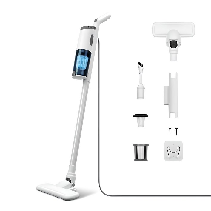 홈리아 룸가드 유선 진공청소기, HA-13KW, 화이트