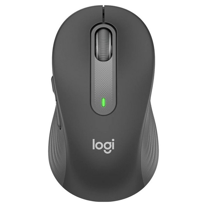 로지텍 시그니처 M650 저소음 무선 마우스, 그래파이트그레이, MR0091