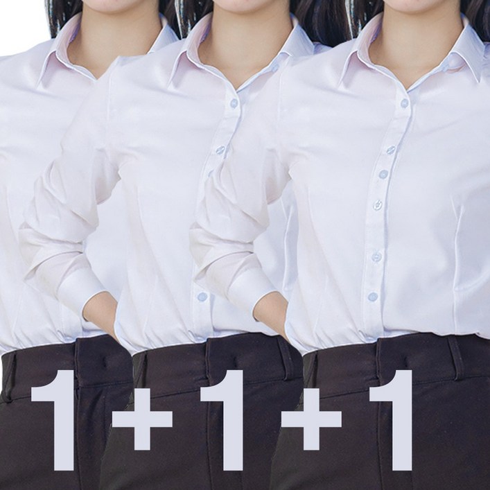 세련닷 여성 화이트 셔츠 111