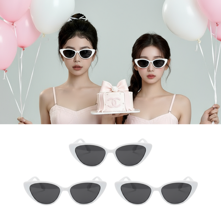 키치셀럽 인싸 파티 선글라스 세트 생일 브라이덜샤워 포토소품 이벤트 파티 필수템