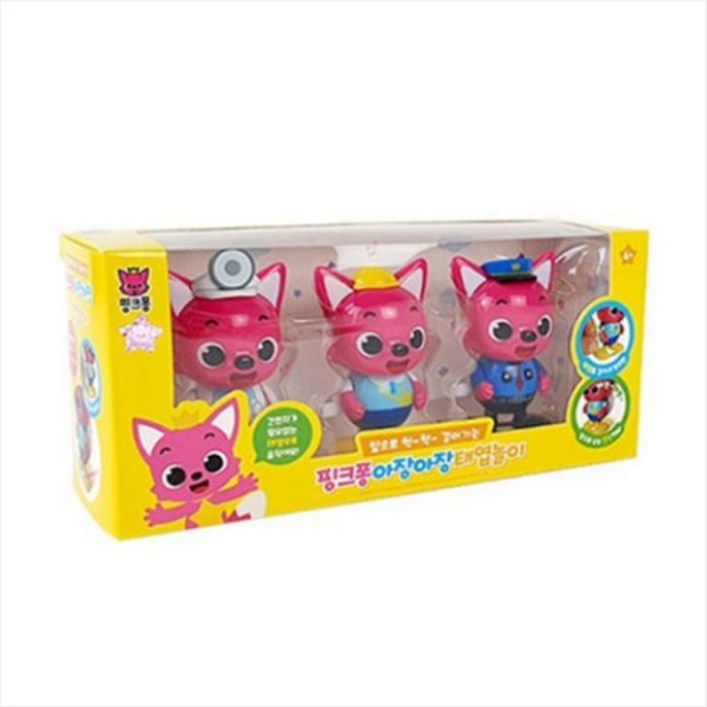핑크퐁 아장아장 태엽놀이 3종세트, 단품, 1개