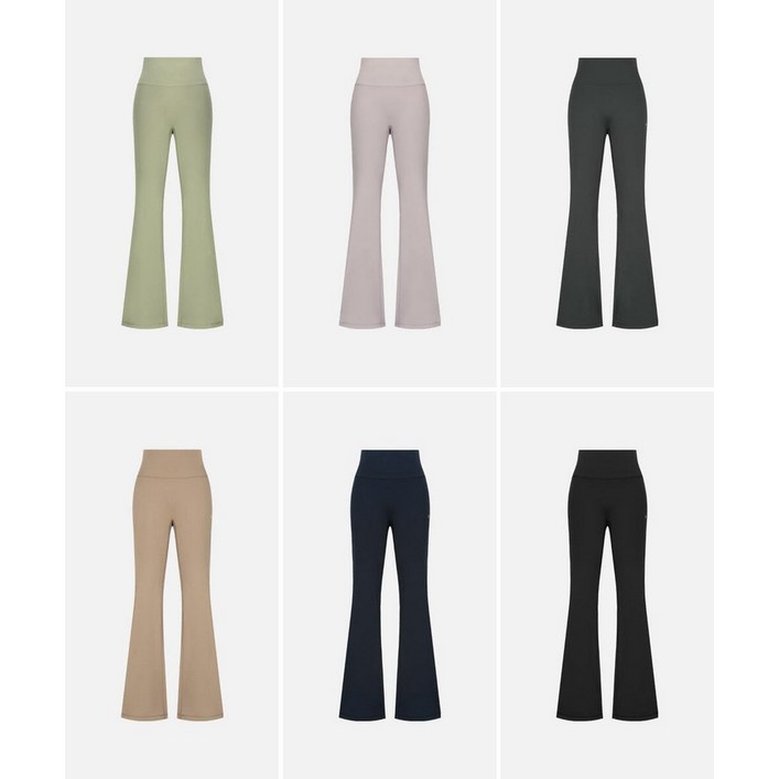 뮬라웨어 다리가 길어보이는에어플러스 부츠컷 레깅스6종택1 AWNFLG705JJ