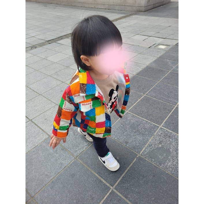 아동 유아 체크 남방 모던 재킷 아동 유아 체크 남방 모던 재킷