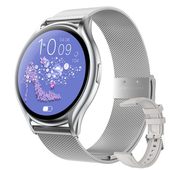 Wapik 블루투스 통화 스마트워치 Y2 AMOLED 초슬림 패션시계