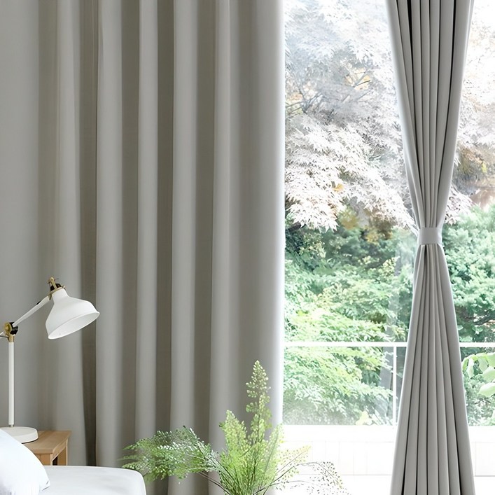 쉬즈홈 트루디 아일렛 암막 커튼 2p 세트