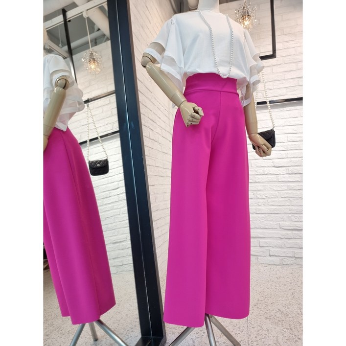 반다리 가을버전 국민바지 스판 와이드팬츠