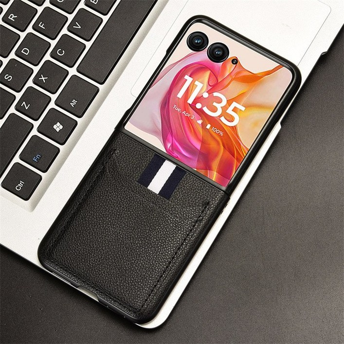 모토로라 레이저 50 울트라 가죽케이스 카드수납 심플 슬림 Motorola RAZR 50 Ultra