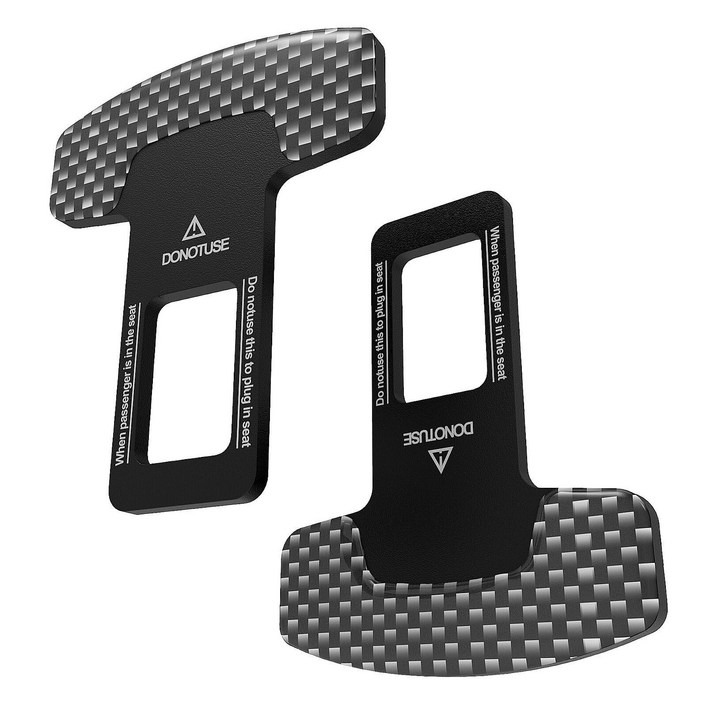 루이안전벨트클립 차량용 벨트 패드 클립 세트 범용 자동차 액세서리, 2개, A