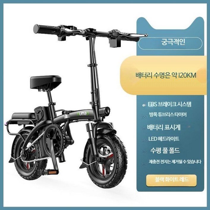 독일 유명 탑 접이식 전기 자동차 소형 운전 전기 자전거 리튬 배터리 초경량 배터리 자동차 스쿠터 자전거