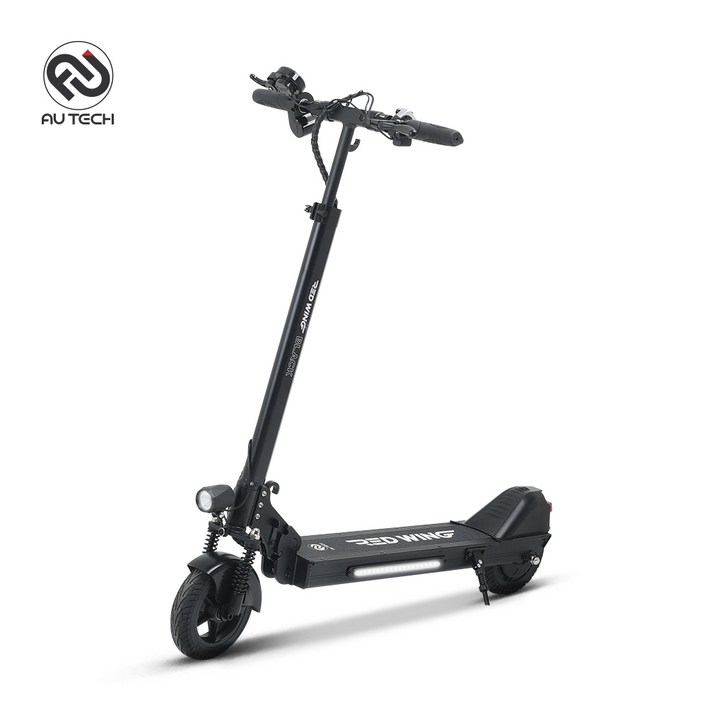 AU테크 레드윙 블랙 8인치 접이식 출퇴근 전기 전동킥보드 36V 8Ah