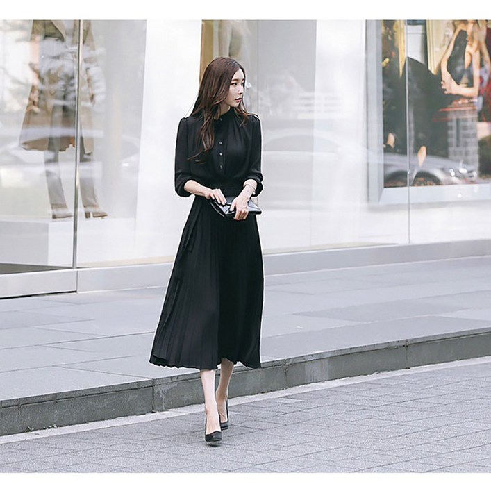 LS0449 로로스키니 쉬폰원피스