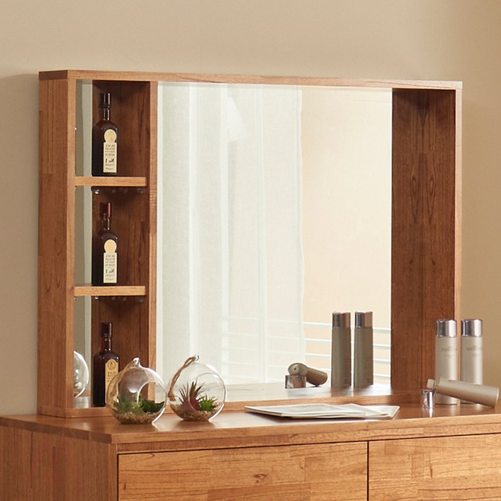 901M 원목 화장대 거울 1000 전신화장대거울, 참죽