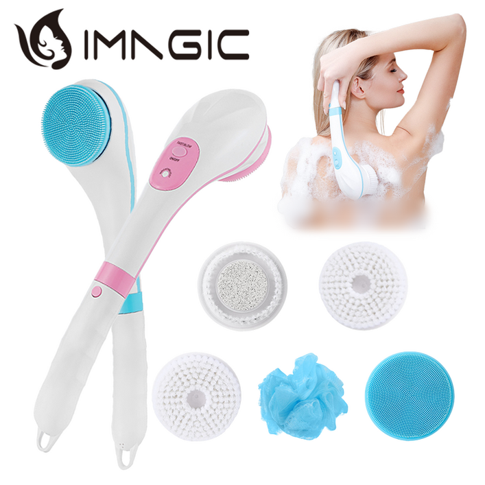 Imagic 전동 샤워 바디브러쉬 5가지 브러시  IPX7 충전식